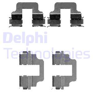 Tarvikesarja, jarrupala DELPHI LX0473