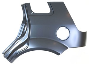 Kylkipaneli, Taakse, vasen, FORD FIESTA V, FIESTA Van V, 1 141 493, 1 214 467, 1 363 648