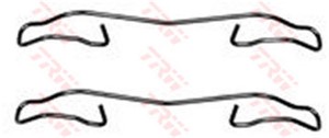 Tarvikesarja, jarrupala, Etuakseli, Taka-akseli, FORD,RENAULT, 6531187
