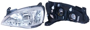 Ajovalo, Vasen, OPEL COMBO Skåp/stor limousine, COMBO Tour, CORSA C, CORSA C Skåp/halvkombi, 12 16 142, 93173253