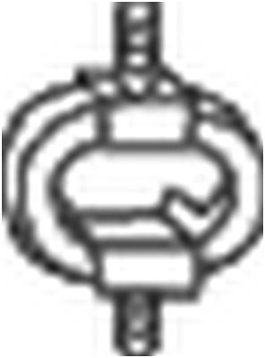 Kumisuikale, pakoputkisto BOSAL 255-511