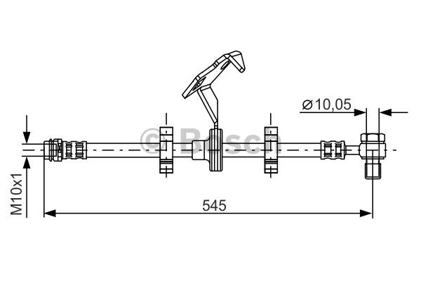 Jarruletku BOSCH 1 987 481 078