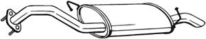 Takaäänenvaimentaja, KIA RIO Halvkombi, RIO Sedan, 28700FD300