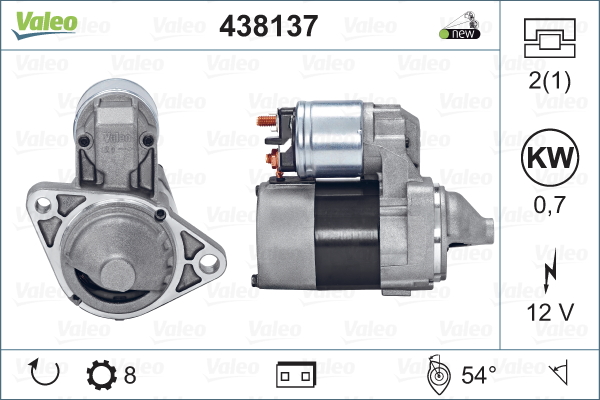 Startteri VALEO 438137