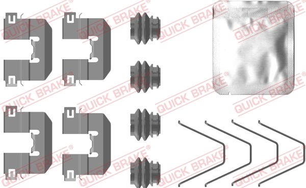 Tarvikesarja, jarrupala QUICK BRAKE 109-0100