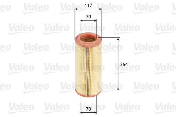 Ilmansuodatin VALEO 585626