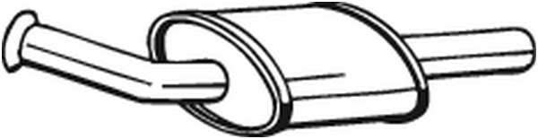 Keskipönttö BOSAL 200-811