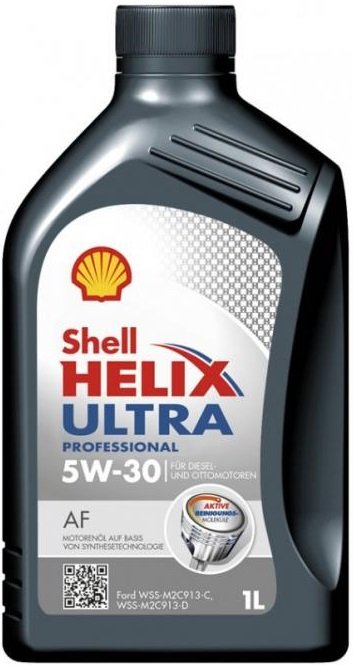 Moottoriöljy SHELL HELIX ULTRA PROFESSIONAL AF 5W30 1L