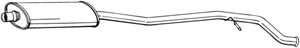 Keskiäänenvaimentaja, PEUGEOT 406, 406 Break, 1717J1