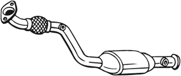 Jälkiasennuskatalysaattori BOSAL 099-670