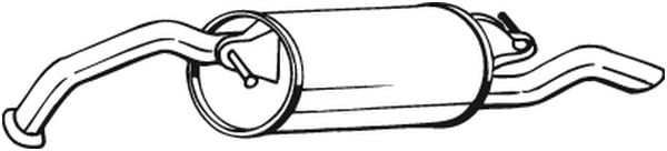 Takaäänenvaimentaja BOSAL 228-045