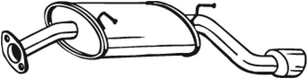 Takaäänenvaimentaja BOSAL 128-003