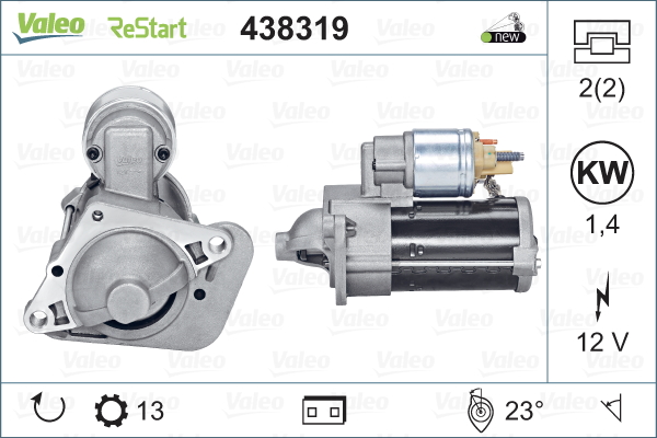 Startteri VALEO 438319