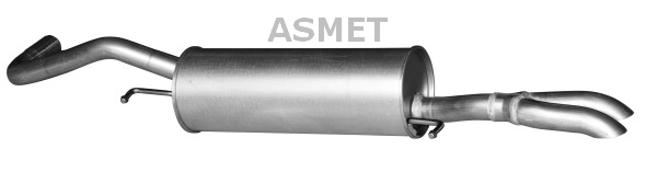 Takaäänenvaimentaja ASMET 06.019