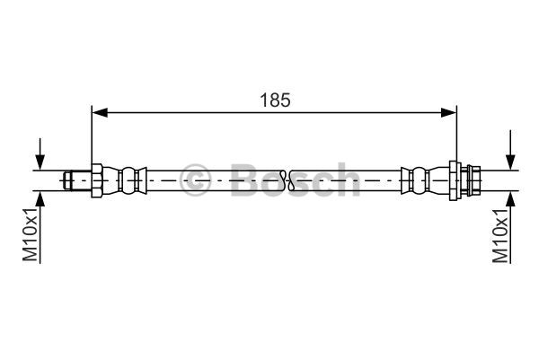 Jarruletku BOSCH 1 987 481 564