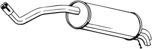 Takaäänenvaimentaja BOSAL 278-717