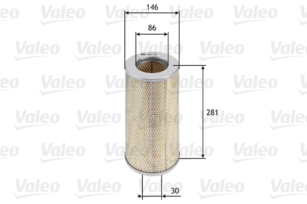 Ilmansuodatin VALEO 585680