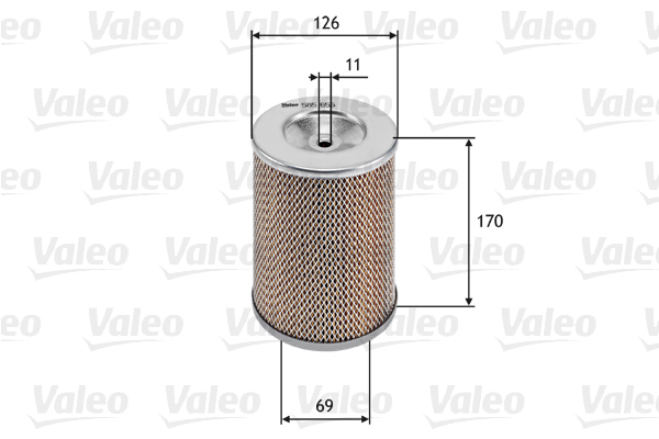 Ilmansuodatin VALEO 585655