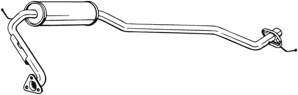 Keskipönttö BOSAL 283-799