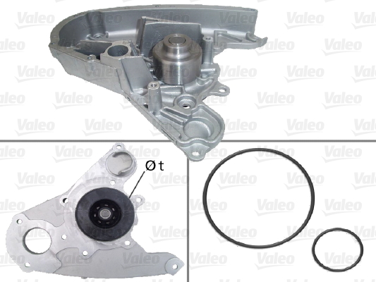 Vesipumppu VALEO 506864