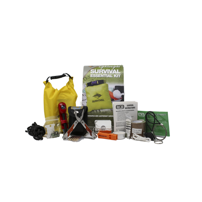 Bushcraft Essentials Survival selviytymispakkaus, oranssi