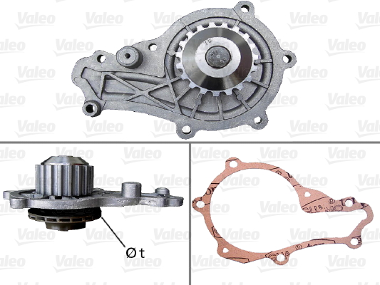 Vesipumppu VALEO 506715