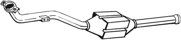 Jälkiasennuskatalysaattori BOSAL 099-332