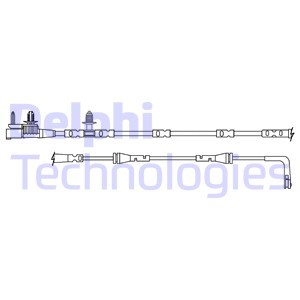 Kulumisenilmaisin, jarrupala, Taka-akseli, JAGUAR XE, XF II, XF SPORTBRAKE, T2H2091