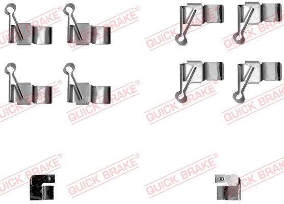 Tarvikesarja, jarrupala QUICK BRAKE 109-1238