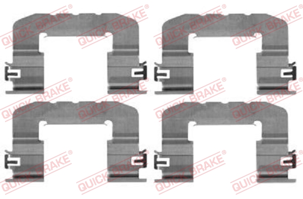 Tarvikesarja, jarrupala QUICK BRAKE 109-0017