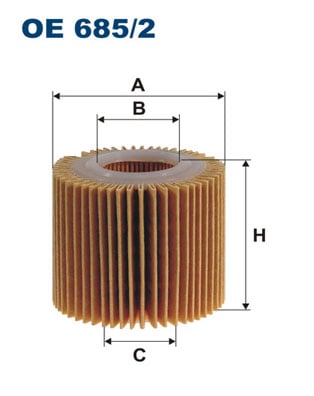 Öljynsuodatin FILTRON OE 685/2