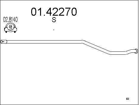 Pakoputki MTS 01.42270