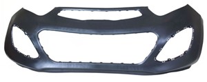 Puskuri, eteen, Edessä, KIA PICANTO, 86511 1Y000, 86511 1Y010