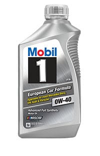 Moottoriöljy MOBIL 0W40 MOBIL 1 FS 1L