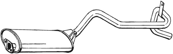 Takaäänenvaimentaja BOSAL 282-811