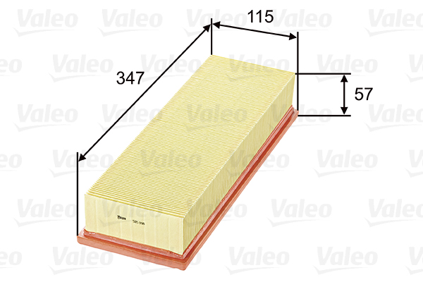 Ilmansuodatin VALEO 585098