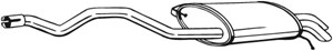 Takaäänenvaimentaja, VW, 7E0253609, 7H0253609, 7H0253609AJ, 7H0253609AR, 7H0253609AT, 7H0253609K, JZW253609BQ