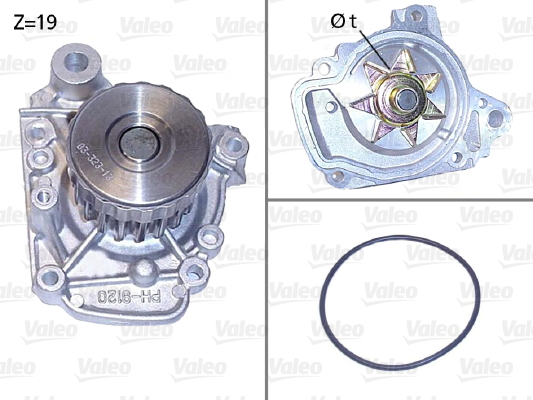 Vesipumppu VALEO 506811