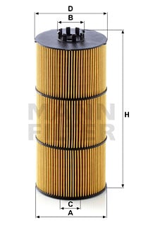 Öljynsuodatin MANN-FILTER HU 12 001 z