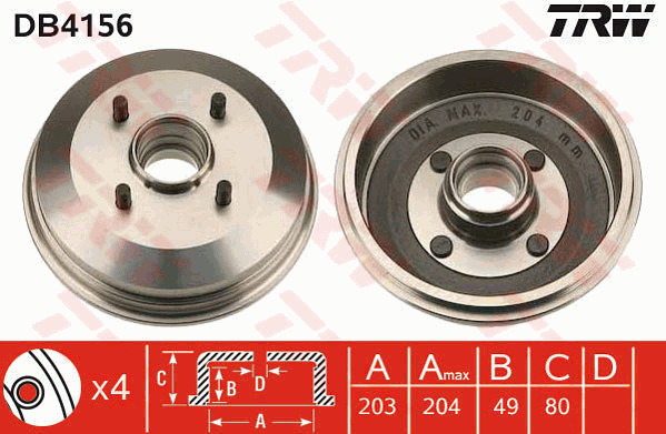 Jarrurumpu TRW DB4156