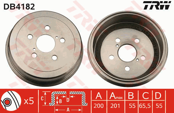 Jarrurumpu TRW DB4182