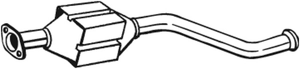Jälkiasennuskatalysaattori BOSAL 099-106