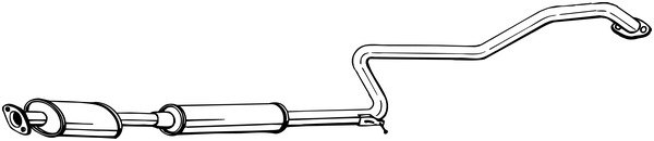 Keskipönttö BOSAL 288-577