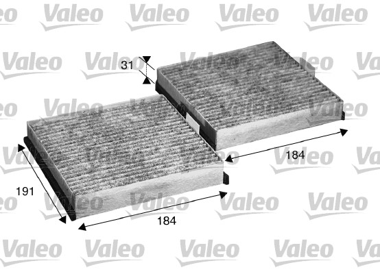 Raitisilmasuodatin VALEO 715568