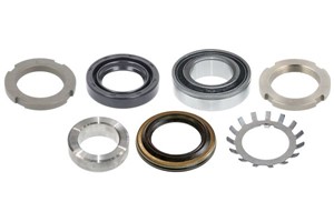 Pyöränlaakerisarja, Taka-akseli, Oikea, Vasen, HYUNDAI,JEEP,KIA,SSANGYONG, 0K72A-26-151, 0K72A-26-152, 0K72A-26-156, 0K72A-26-157, 42423