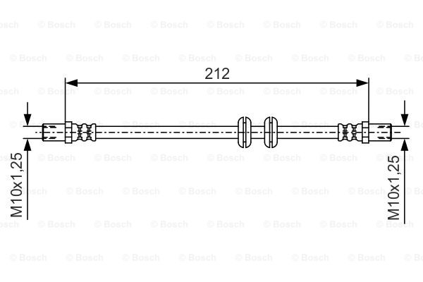 Jarruletku BOSCH 1 987 481 A51