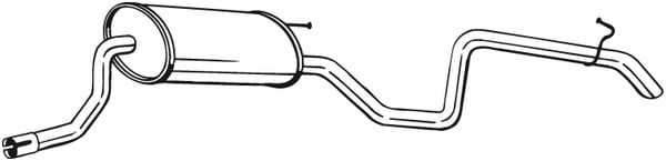Takaäänenvaimentaja BOSAL 280-277