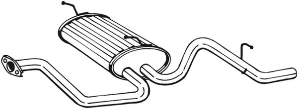 Takaäänenvaimentaja BOSAL 281-385