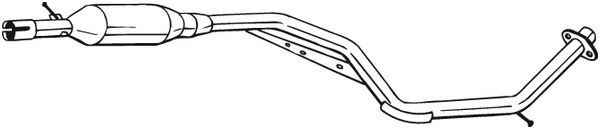 Keskipönttö BOSAL 284-393
