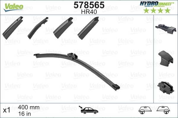 Wiper Blade VALEO 578565